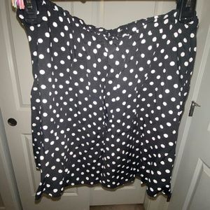 Polka dot skirt